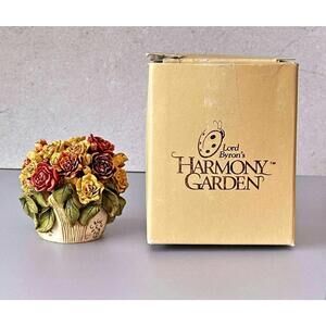 Mermaid Harmony Kingdom  HTF Floral Coral Reef Shell Hidden Treasure Trinket Box